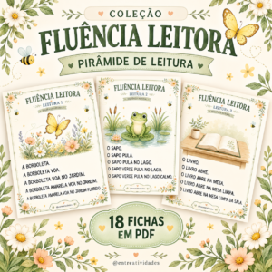 Coleção Fluência Leitora - Pirâmide de Leitura