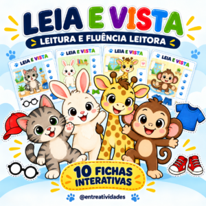 LEIA E VISTA – KIT DE LEITURA E COMPREENSÃO