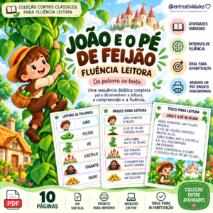 João e o Pé de Feijão – Fluência Leitora