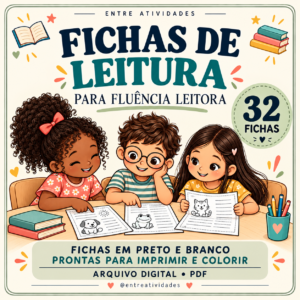 Fichas de leitura para fluência leitora em PDF